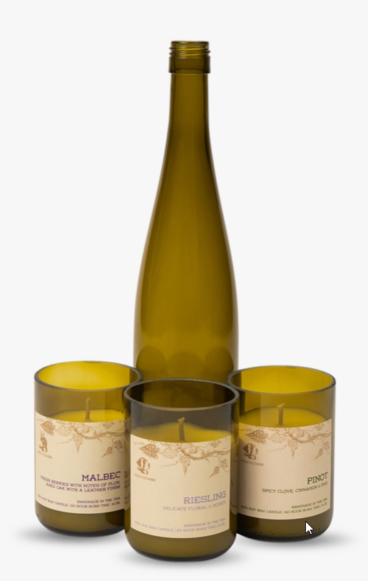 WINE FOR THE HOLDAYS BALANCE CANDLE