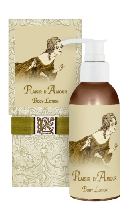 PLAISIR D'AMOUR BODY LOTION 20oz WITH BOX