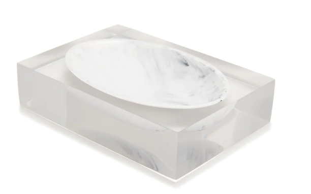 KASSATEX NEW YORK DUCALE BATH ACCESSORIES - SOAP DISH