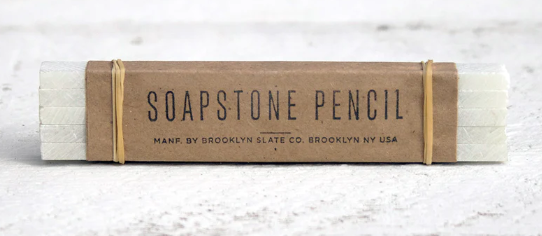 SOAPSTONE PENCILS Set of 5 for Slate Cheese Boards