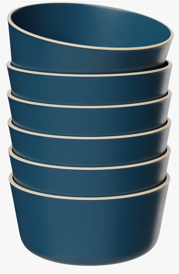 KOOK CERAMIC SOUP BOWLS 25oz NORDIC COLLECTION