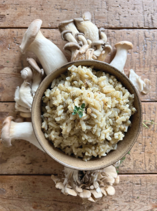 FINCH + FENNEL PORCINI RISOTTO