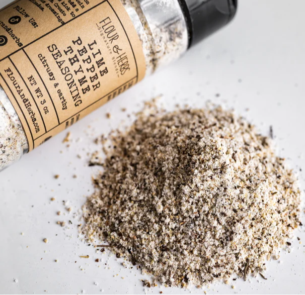 FLOUR & HERBS LIME PEPPER THYME SEASONING