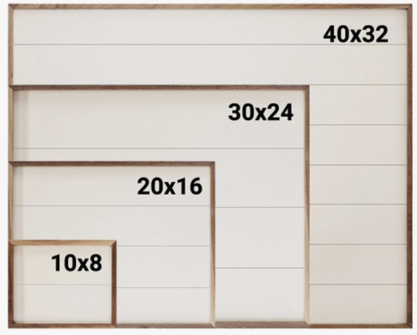 ENJOY THE LITTLE THINGS - GREEN (10X8)