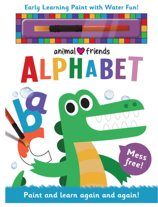 ALPHABET MAGIC WATER COLORING BOOK