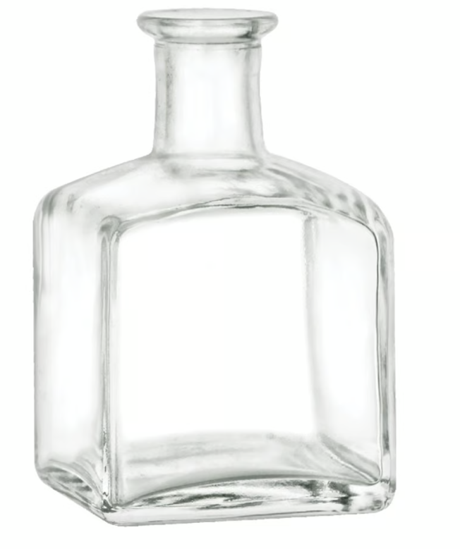 CLEAR GLASS DIFFUSER BOTTLES - ASSORTED
