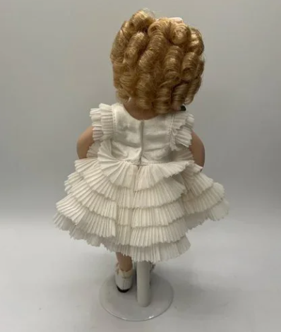 1998 DANBURY MINT "BABY TAKE A BOW" SHIRLEY TEMPLE PORCELAIN DOLL