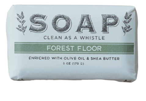 CLEAN AS A WHISTLE TRIPLE MILLED SOAP - FOREST FLOOR
