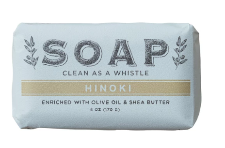 CLEAN AS A WHISTLE TRIPLE MILLED SOAP - HINOKI