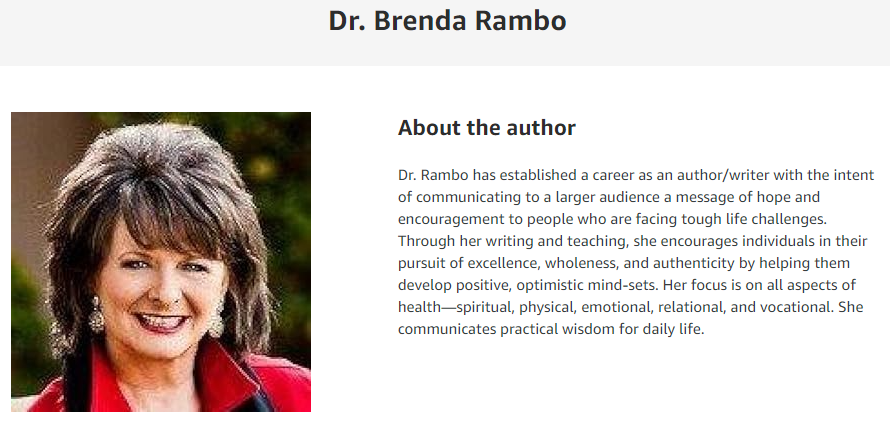 WHISPERS OF THE SPIRIT -HARDCOVER BY DR. BRENDA RAMBO