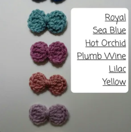 CROCHET TOOTH FAIRY PILLOWS - ASSORTED