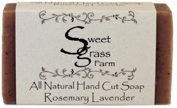 SWEET GRASS FARM HANDCUT BAR SOAP