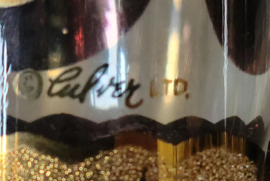 VINTAGE ALBERTO CULVER GOLD 22K FLORENTINE FRUIT HIGHBALL GLASSES - SET OF 8