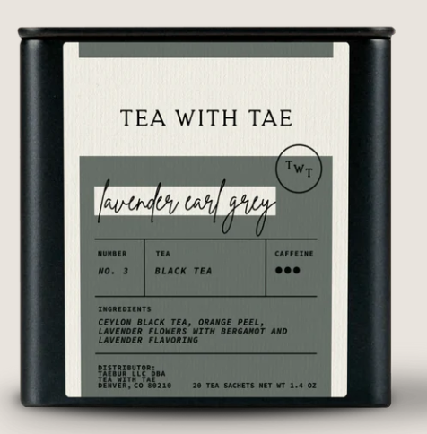 TEA WITH TAE - Lavender Earl Grey Mini Tea Tube