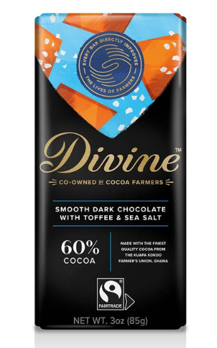 DIVINE CHOCOLATE BARS - ASSORTED