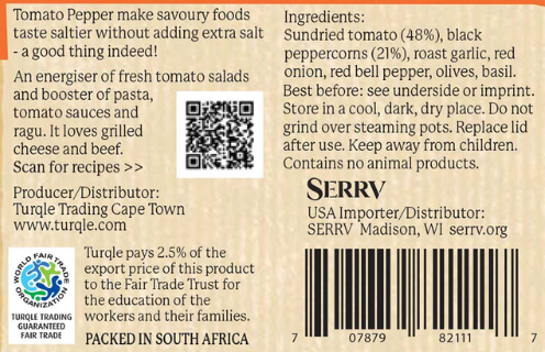 SOUTH AFRICAN TOMATO PEPPER