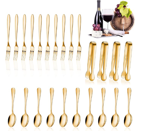 MINIATURE CHARCUTERIE BOARD GIFT SET - 26 PIECE SET