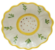 HAND-PAINTED STONEWARE WOODLAND DISHES - ASSORTED