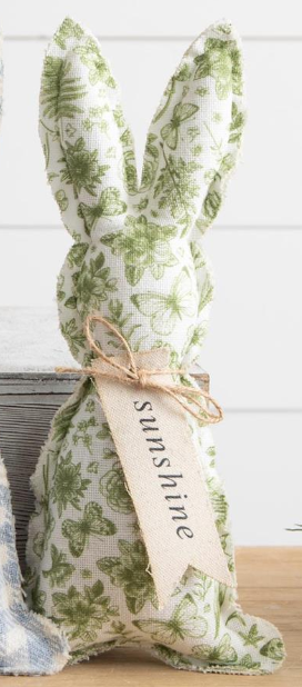 FABRIC BUNNY - ASSORTED COLORS