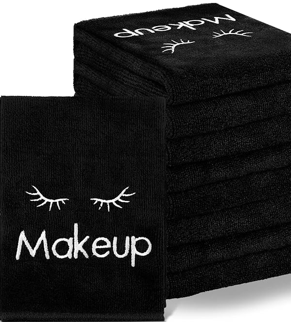 COTTON EMBROIDERED MAKEUP REMOVER TOWEL