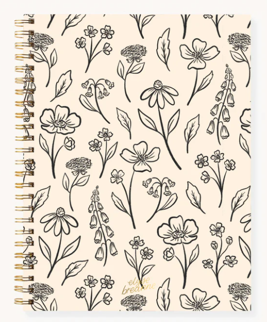 ELYSE BREANNE DESIGNS - SOFTCOVER SPIRAL NOTEBOOK