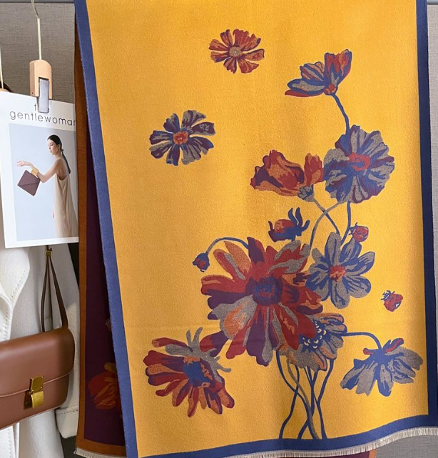 A SINGLE STRAND SCARVES - ASSORTED