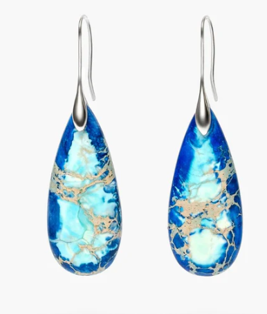 CAPE DIABLO - EARRINGS - INTENSE OCEAN ENERGY