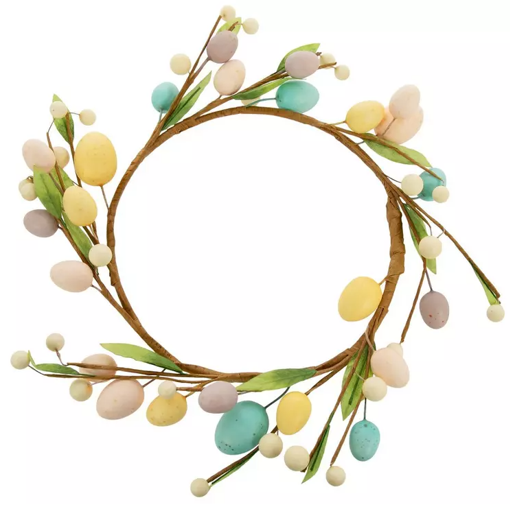 EGGS & BERRIES MINI WREATH - ASSORTED