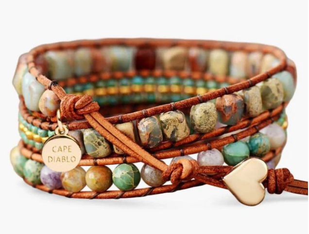 CAPE DIABLO -BRACELET - BOHEMIAN PRINCESS WRAP BRACELET