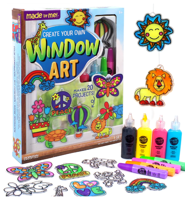 MADE BY ME KIDS ARTS & CRAFTS KIT - WINDOW ART