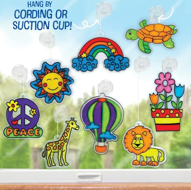 MADE BY ME KIDS ARTS & CRAFTS KIT - WINDOW ART