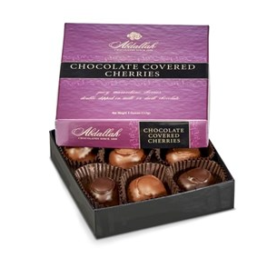 ABDALLAH CANDIES - 4oz. CHOCOLATE COVERED CHERRIES