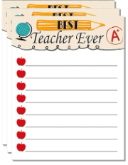 TEACHER APPRECIATION MEMO NOTE PADS - ASSORTED