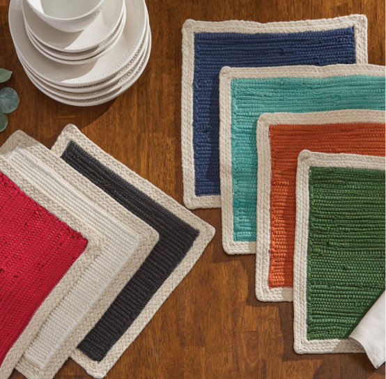 DUNE PLACEMATS 15" x 15" - ASSORTED