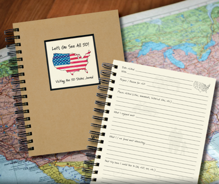 JOURNALS UNLIMITED -"WRITE IT DOWN" FULL SIZE JOURNALS (KRAFT)