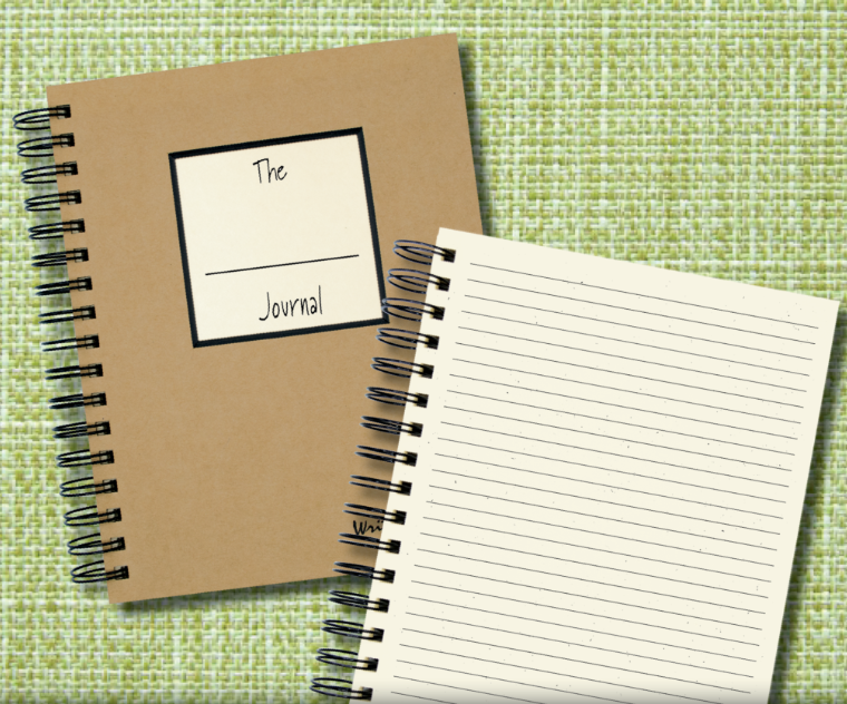 JOURNALS UNLIMITED -"WRITE IT DOWN" FULL SIZE JOURNALS (KRAFT)