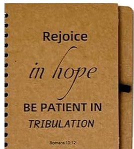 CHRISTIAN INSPIRATION NOTEBOOK JOURNAL W/BAMBOO PEN