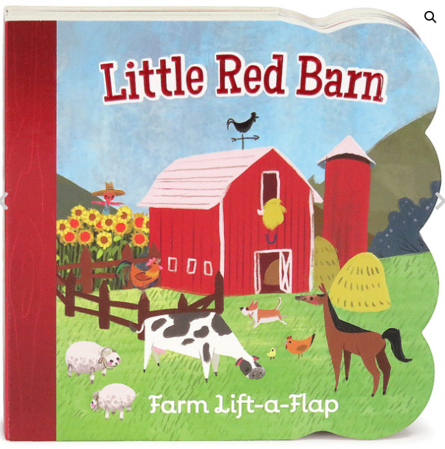 LITTLE RED BARN CHUNKY LIFT-A-FLAP BOOK