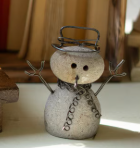 RIVER ROCK SNOWMAN - ASSORTED