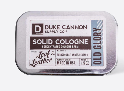 DUKE CANNON SUPPLY CO. - SOLID COLOGNE - ASSORTED