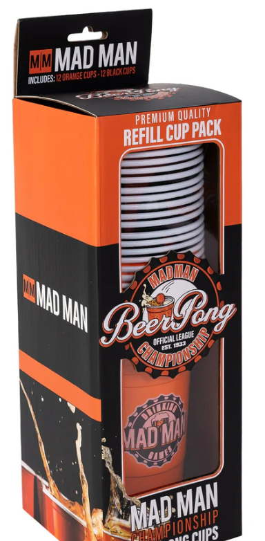 MAD MAN CHAMPIONSHIP BEER PONG