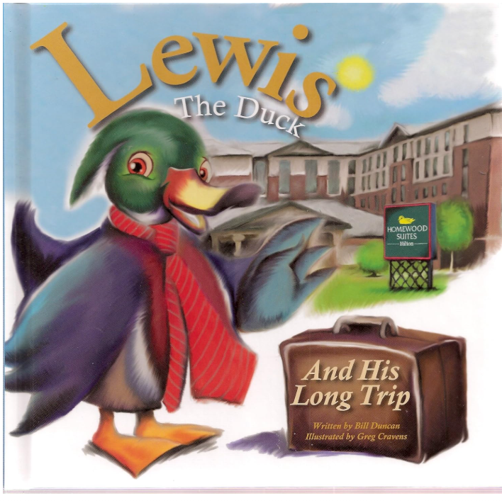 LEWIS THE DUCK AND HIS LONG TRIP