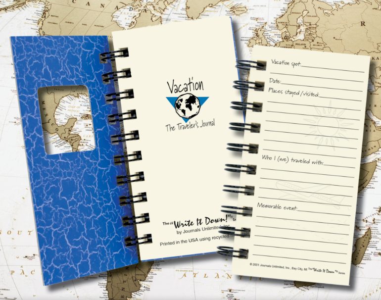 JOURNALS UNLIMITED - Write it Down" Series MINI SIZE (KRAFT)