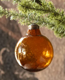 RECYCLED GLASS ORNAMENTS - ASSORTED 3" x 3" x 3.5"