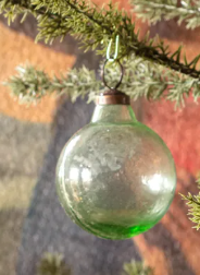 RECYCLED GLASS ORNAMENTS - ASSORTED 3" x 3" x 3.5"