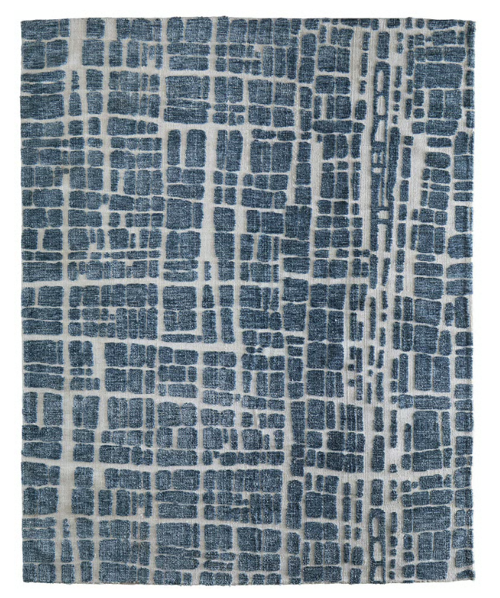 FEIZY RUGS, COLTON COLLECTION BLUE 8A58F 8X10