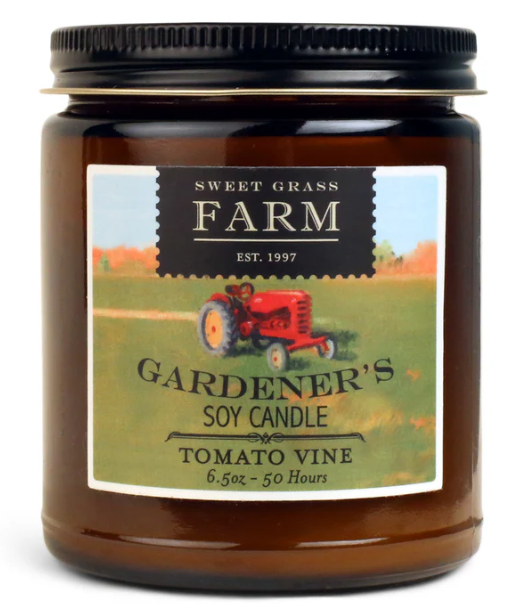 SWEET GRASS FARM GARDENER'S COLLECTION SOY CANDLES
