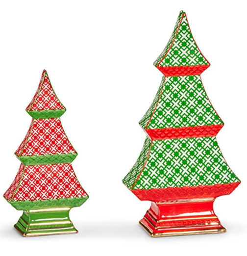 CERAMIC TABLE TOP TREES - ASSORTED