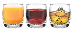 6oz. STEMLESS PARTY WINE GLASSES