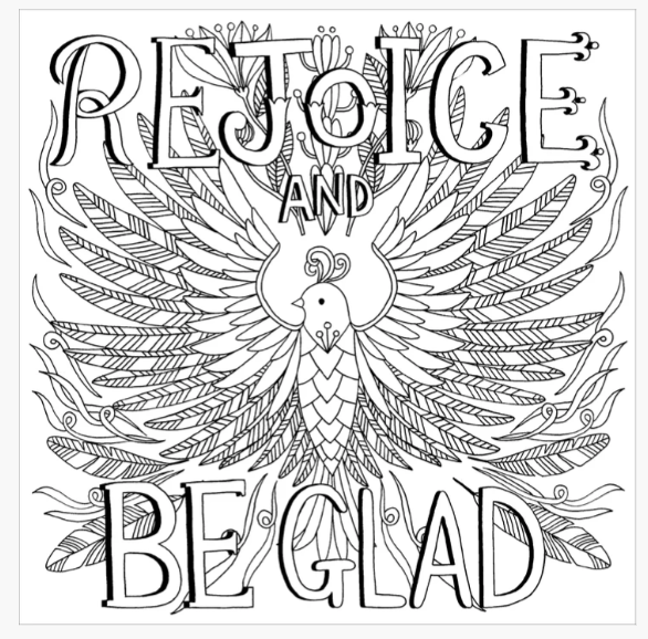 COLOR ME BLESSED ARTIST'S COLORING BOOK